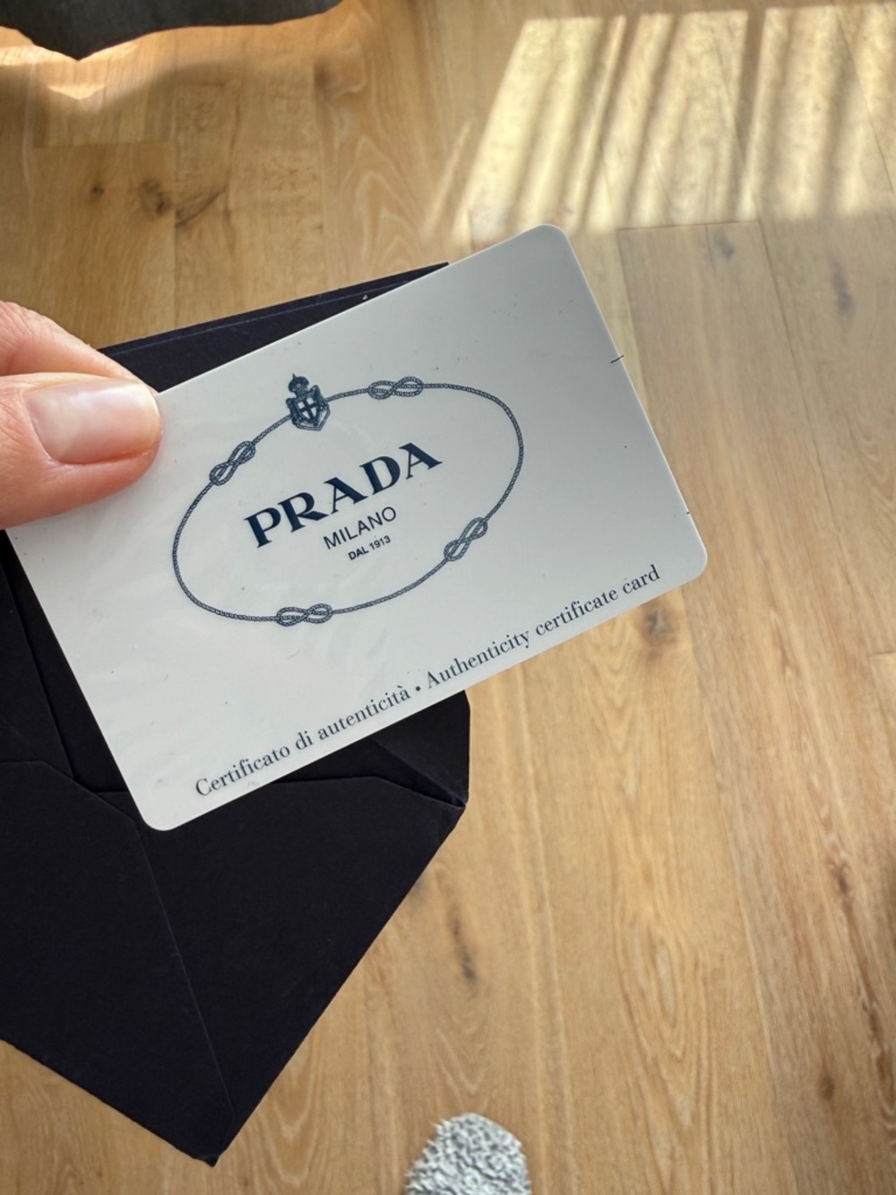 Prada Padette Nappa Leather Tote Bag Black OS - Picture 12 of 13